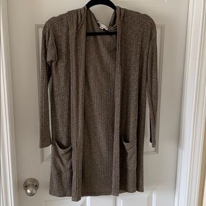 💛 AE Hooded Cardigan with Pockets